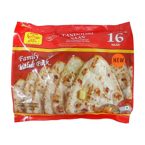 Deep Tandoori Naan Family Pack 48oz Keemat Grocers